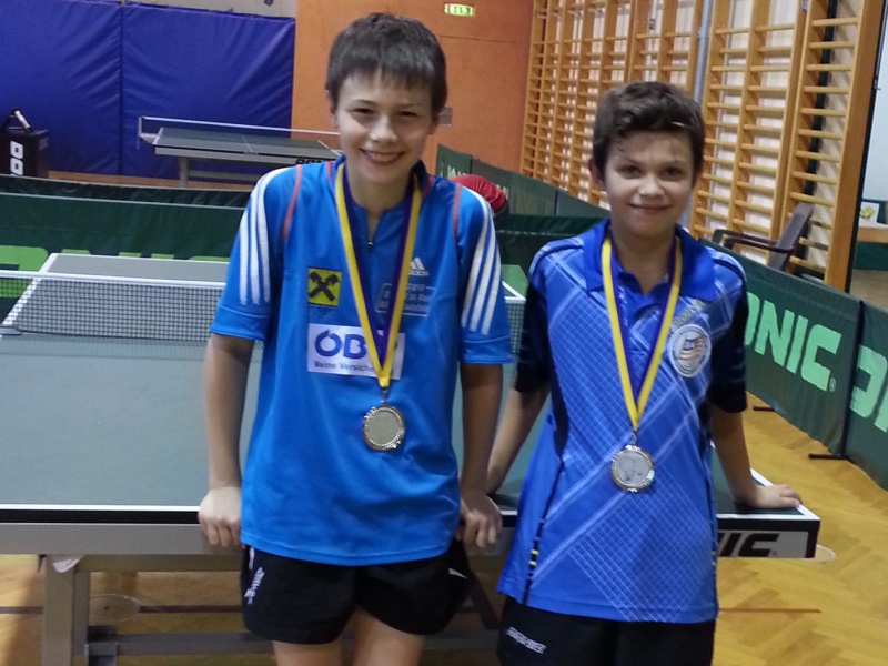 Marc Sagawe & Dominik Tarmann - U13 NÖ-Meisterschaften 2015