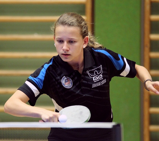 Badener AC-Tischtennis - Selina Leitner - Vizemeisterin im U18-Mixedbewerb