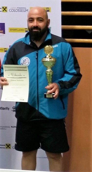 Badener AC Tischtennis - NÖ Landesmeisterschaften 2017 - Armond Bolbolian