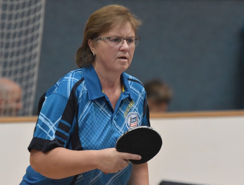 Margit Haas - Badener AC Tischtennis - ÖM der Senioren 2022