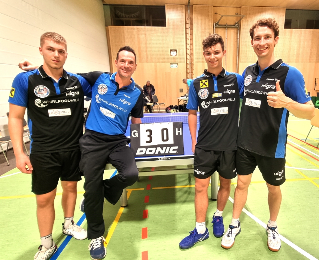 Badener AC Tischtennis - Cupsieg gegen Sierndorf - 2022-09-16